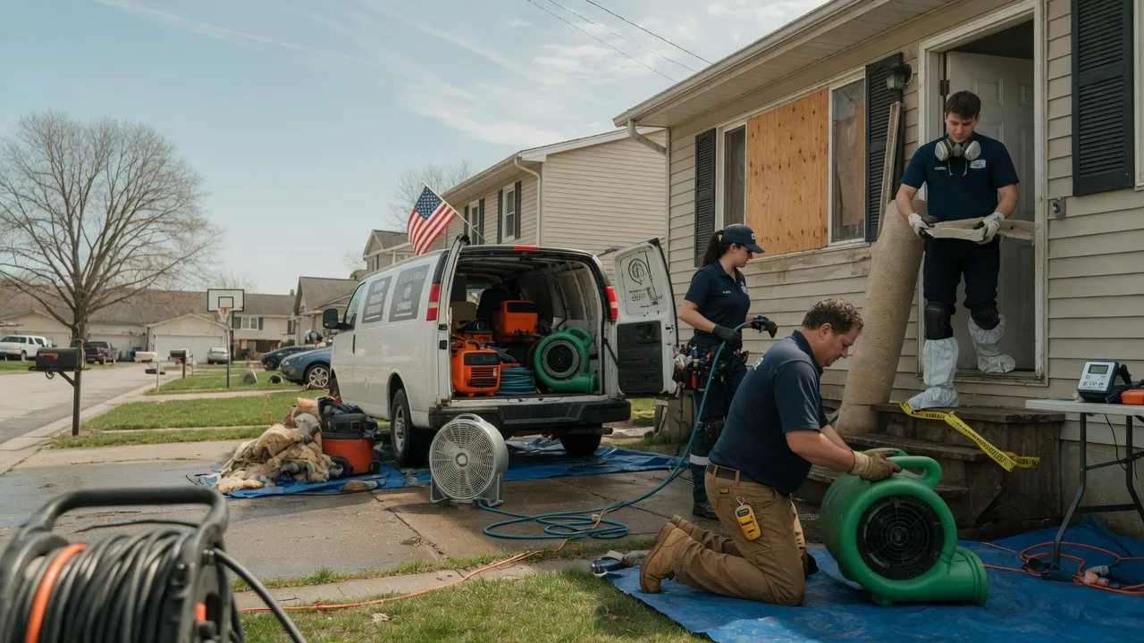 Water Damage Restoration in Cedar Rapids, NE near me